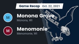 Recap: Monona Grove  vs. Menomonie  2021