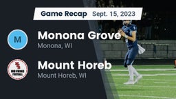 Recap: Monona Grove  vs. Mount Horeb  2023