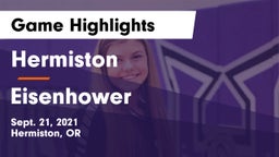 Hermiston  vs Eisenhower  Game Highlights - Sept. 21, 2021