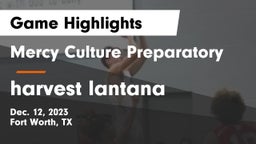 Mercy Culture Preparatory vs harvest lantana Game Highlights - Dec. 12, 2023