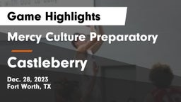 Mercy Culture Preparatory vs Castleberry  Game Highlights - Dec. 28, 2023