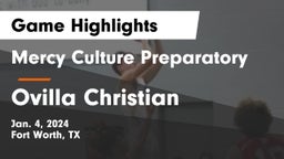 Mercy Culture Preparatory vs Ovilla Christian  Game Highlights - Jan. 4, 2024