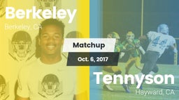 Matchup: Berkeley  vs. Tennyson  2017