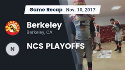 Recap: Berkeley  vs. NCS PLAYOFFS 2017