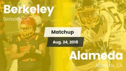 Matchup: Berkeley  vs. Alameda  2018