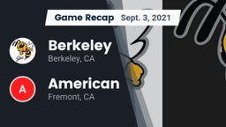 Recap: Berkeley  vs. American  2021