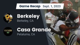 Recap: Berkeley  vs. Casa Grande  2023