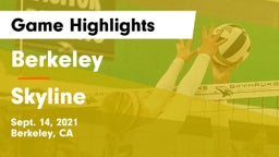 Berkeley  vs Skyline  Game Highlights - Sept. 14, 2021
