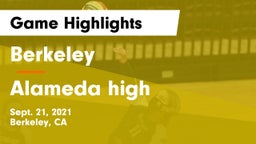 Berkeley  vs Alameda high Game Highlights - Sept. 21, 2021