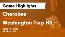 Cherokee  vs Washington Twp HS Game Highlights - Sept. 12, 2019