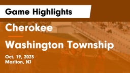 Cherokee  vs Washington Township Game Highlights - Oct. 19, 2023