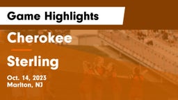 Cherokee  vs Sterling  Game Highlights - Oct. 14, 2023