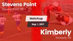 Matchup: Stevens Point High vs. Kimberly  2017