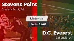 Matchup: Stevens Point High vs. D.C. Everest  2017