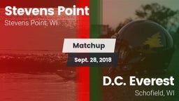 Matchup: Stevens Point High vs. D.C. Everest  2018