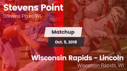 Matchup: Stevens Point High vs. Wisconsin Rapids - Lincoln  2018