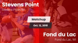 Matchup: Stevens Point High vs. Fond du Lac  2018