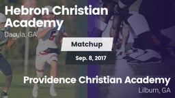 Matchup: Hebron Academy High vs. Providence Christian Academy  2017