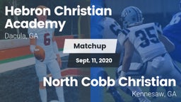 Matchup: Hebron Academy High vs. North Cobb Christian  2020