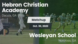 Matchup: Hebron Academy High vs. Wesleyan School 2020