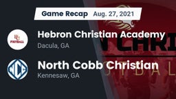 Recap: Hebron Christian Academy  vs. North Cobb Christian  2021