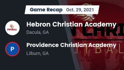 Recap: Hebron Christian Academy  vs. Providence Christian Academy  2021