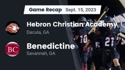 Recap: Hebron Christian Academy  vs. Benedictine  2023