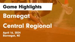 Barnegat  vs Central Regional  Game Highlights - April 16, 2024