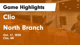 Clio  vs North Branch  Game Highlights - Oct. 17, 2020
