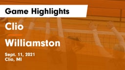 Clio  vs Williamston Game Highlights - Sept. 11, 2021