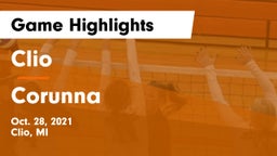 Clio  vs Corunna  Game Highlights - Oct. 28, 2021