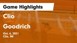 Clio  vs Goodrich  Game Highlights - Oct. 6, 2021