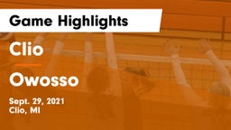 Clio  vs Owosso  Game Highlights - Sept. 29, 2021