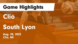 Clio  vs South Lyon  Game Highlights - Aug. 28, 2023