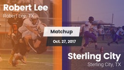 Matchup: Robert Lee High vs. Sterling City  2017
