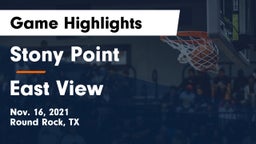 Stony Point  vs East View  Game Highlights - Nov. 16, 2021