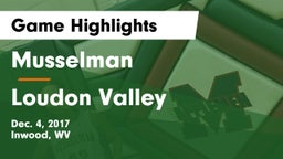 Musselman  vs Loudon Valley  Game Highlights - Dec. 4, 2017
