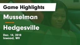 Musselman  vs Hedgesville Game Highlights - Dec. 14, 2018