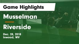 Musselman  vs Riverside Game Highlights - Dec. 28, 2018