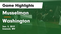 Musselman  vs Washington  Game Highlights - Jan. 3, 2019