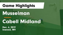Musselman  vs Cabell Midland Game Highlights - Dec. 6, 2019