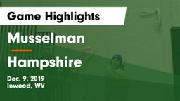 Musselman  vs Hampshire  Game Highlights - Dec. 9, 2019