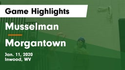 Musselman  vs Morgantown  Game Highlights - Jan. 11, 2020