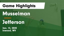 Musselman  vs Jefferson  Game Highlights - Jan. 13, 2020