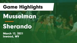 Musselman  vs Sherando  Game Highlights - March 12, 2021