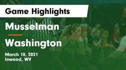 Musselman  vs Washington  Game Highlights - March 18, 2021