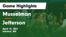 Musselman  vs Jefferson  Game Highlights - April 15, 2021