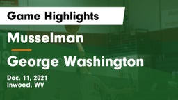 Musselman  vs George Washington Game Highlights - Dec. 11, 2021