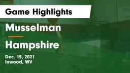 Musselman  vs Hampshire  Game Highlights - Dec. 15, 2021