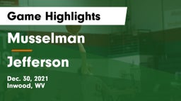 Musselman  vs Jefferson  Game Highlights - Dec. 30, 2021